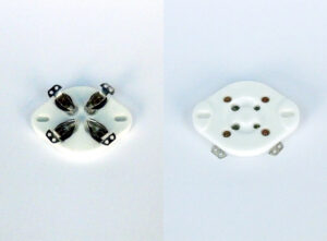 4pin1-1 4PIN#1 4 Pin Tube Socket