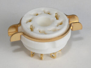8pinbg-1 8PINBG 9 Pin Gold Plated Miniature Tube Socket