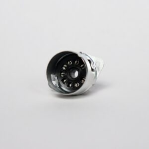 9pinpl-1 9PINPL 9 Pin Miniature Tube Socket with Plastic Mount