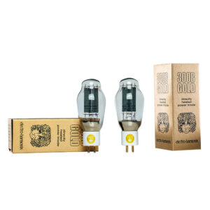 ehgold-300B-a Electro-Harmonix Gold 300B Gold Grid - Platinum Matched